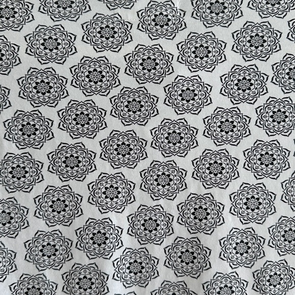 Express Black and White Floral Men's Polo, Stretch Moisture Wicking Shirt, XS - Picture 12 of 16